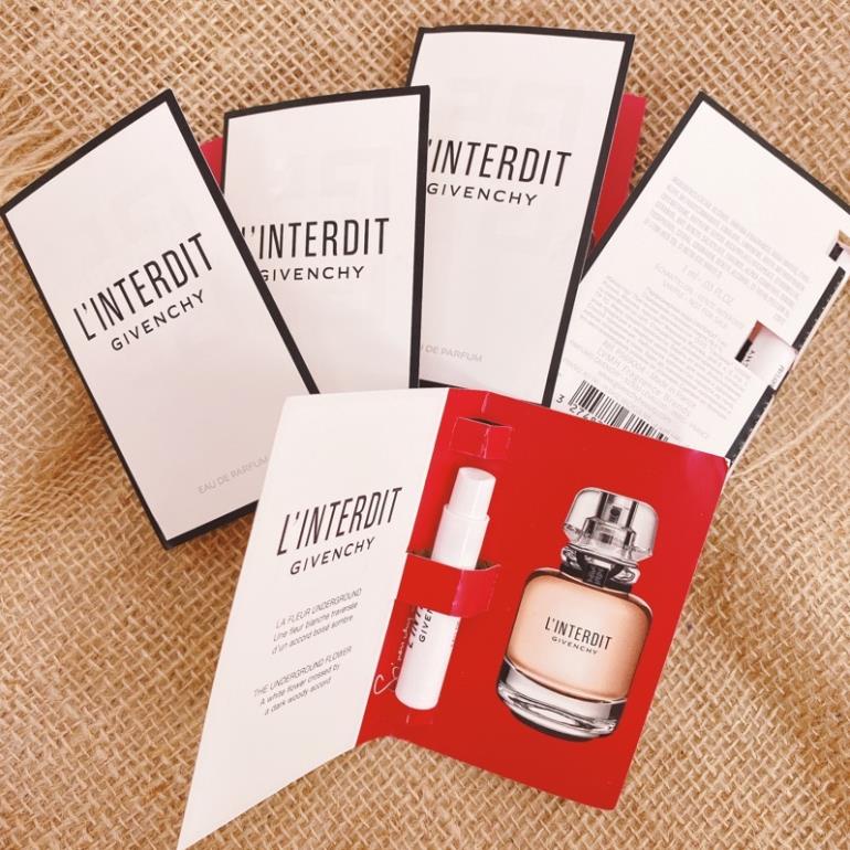 Vial Nước Hoa GIVENCHY L'INTERDIT EDP Intense 1ml