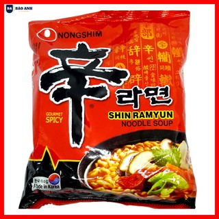 Mì Shin Ramyun cay nước Hàn Quốc Loại Ngon - BẢO ANH