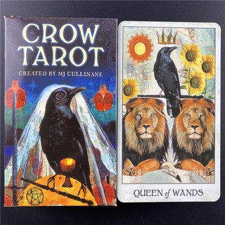 Bộ bài Crow Tarot Size Thường A6