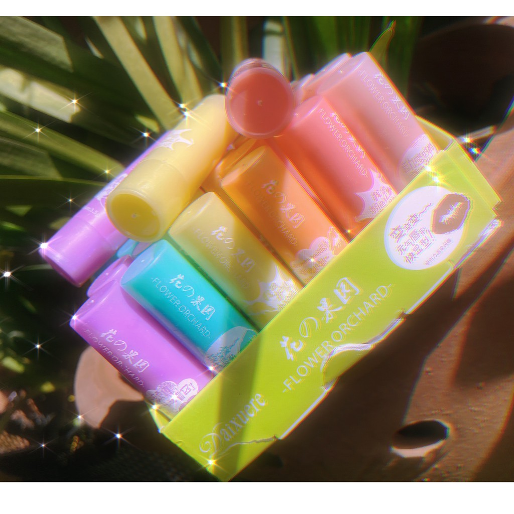 Son Dưỡng NGŨ SẮC 6806 Lipbalm dưỡng môi căng mộng mềm hồng môi makeup sỉ rẻ nội địa