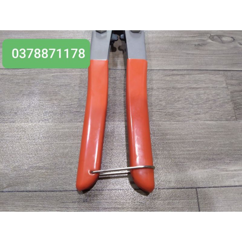 Kéo cắt tôn mỏ nghiêng Kapusi 10in