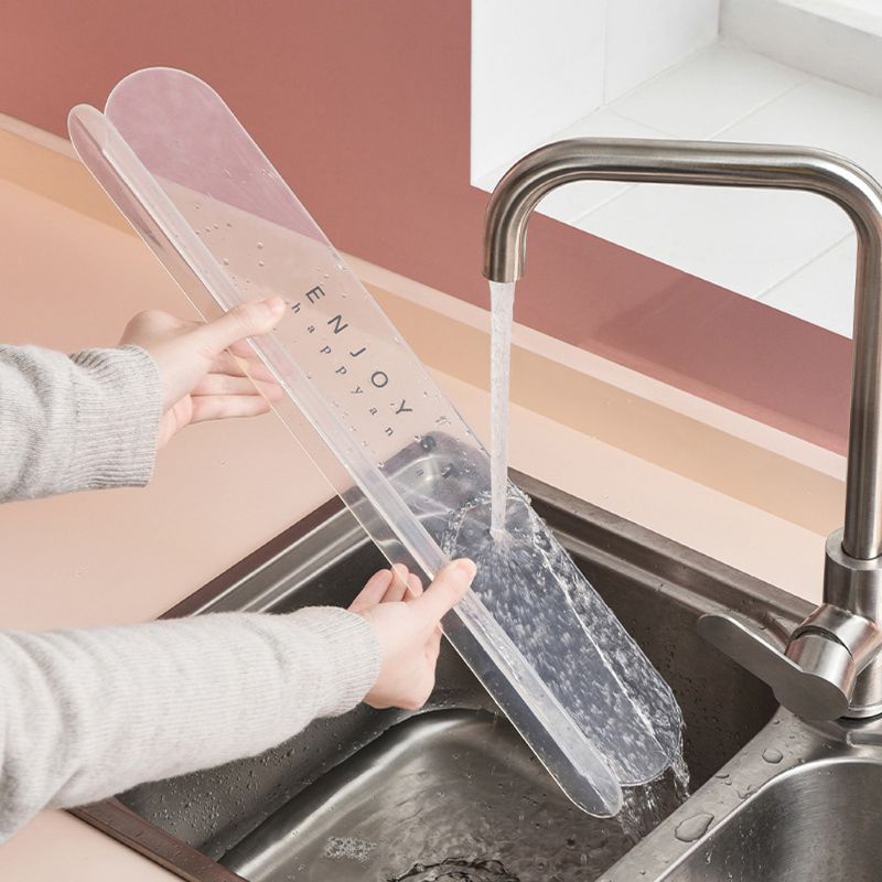 Tấm Chắn Trong Suốt Chống Thấm Nước Tiện Dụng Cho Bồn Rửa Nhà Bếp
