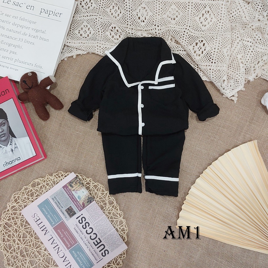 Đồ bộ quần áo dài tay cho bé pijama AM764 TTR72