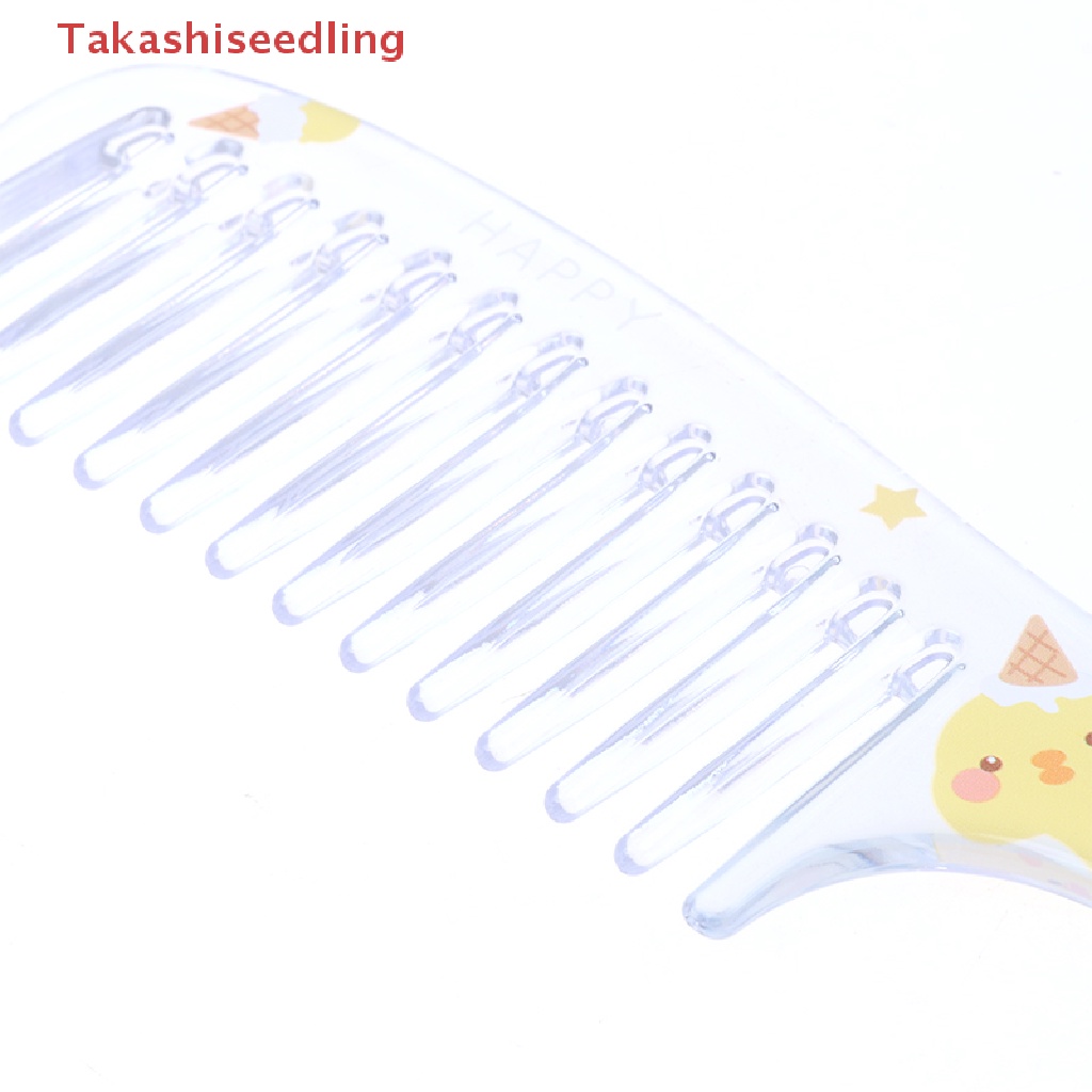 Lược Đuôi Nhọn Chống Tĩnh Điện Thiết Kế Hình Hoạt Hình Dễ Thương Dành Cho Bé Gái