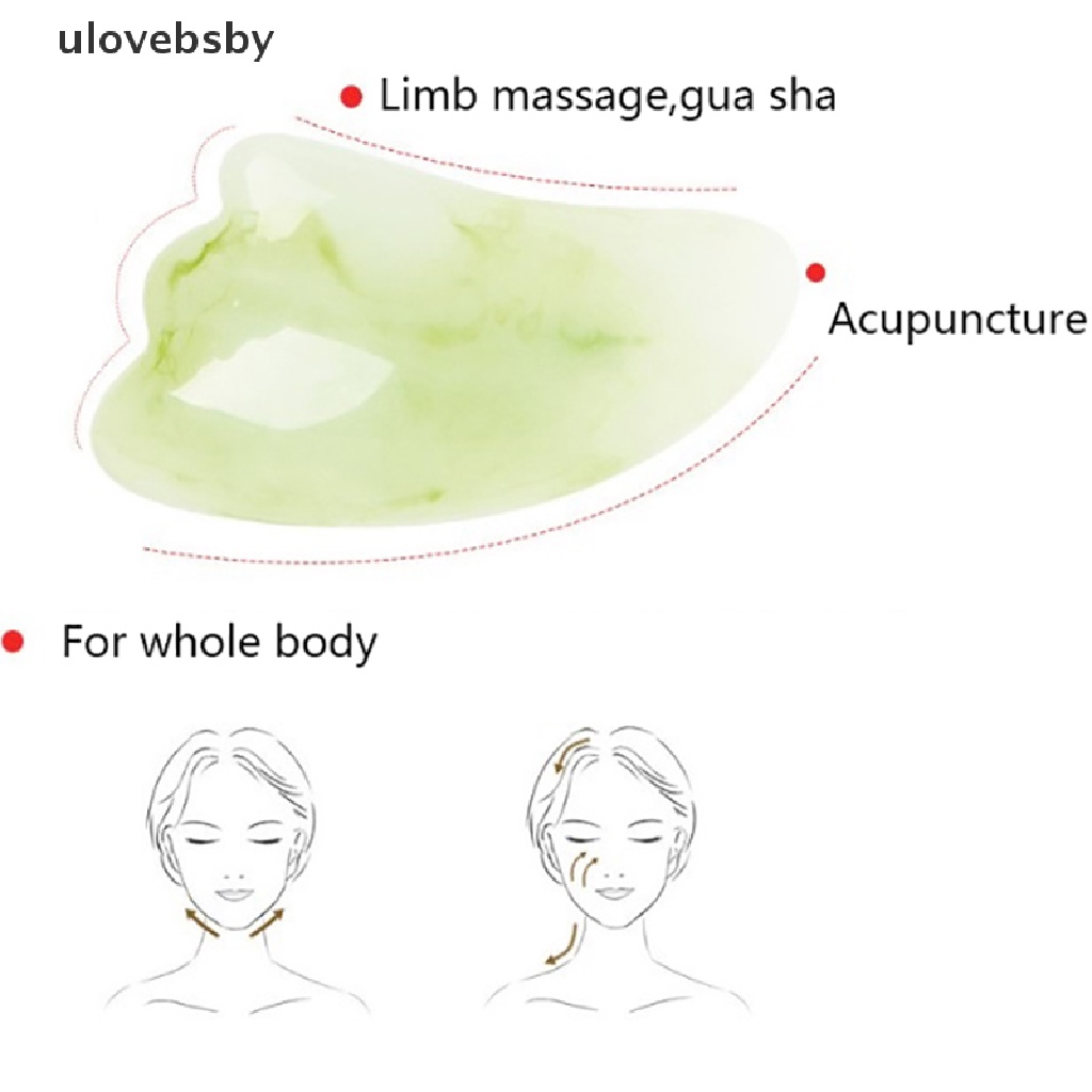 1 Bảng Nạo Gua Sha Tự Nhiên Bằng Nhựa Resin Tự Nhiên Chăm Sóc Sức Khỏe