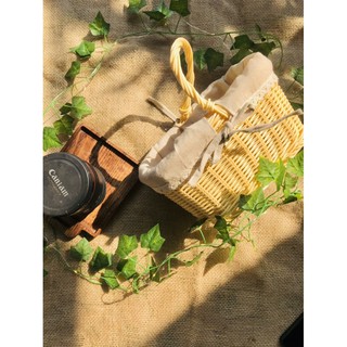 Giỏ Picnic Mini Lót Vải