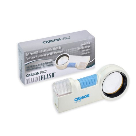 Kính lúp khuếch đại lớn có đèn Carson MagniFlash CP-40 (11x) - USA