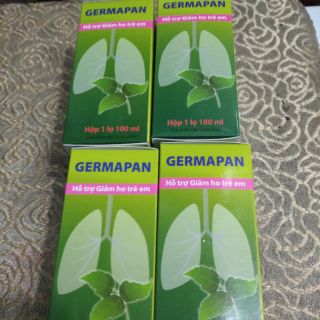 Combo 10 hộp Siro ho trẻ em Germapan