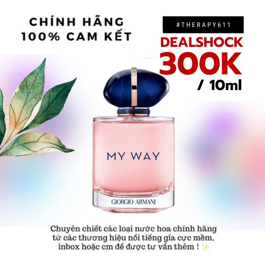 ..::✨ Mẫu thử chính hãng Giorgio Armani My Way (5ml/10ml/20ml)✨::..