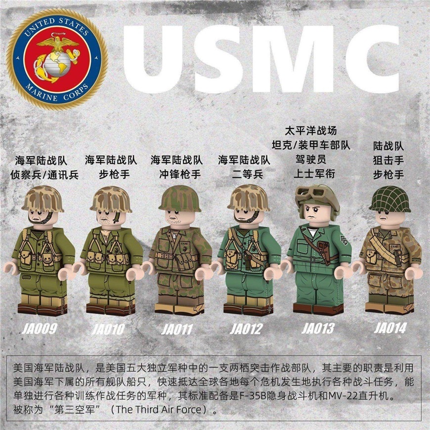 Mô Hình Xe Tăng Quân Đội Us Marine Corps USMC Pacific Rim