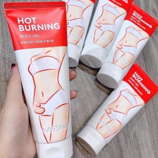 Gel Tan Mỡ Missha Hot Burning Perfect Body Gel - 200ml