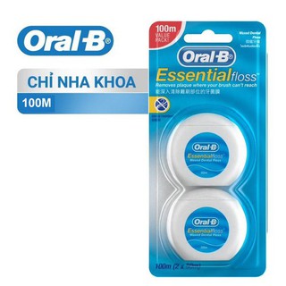 Chỉ nha khoa Oral-B Essential Floss 100m