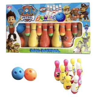 Đồ chơi ném bóng bowling cho bé, ném bóng vận động