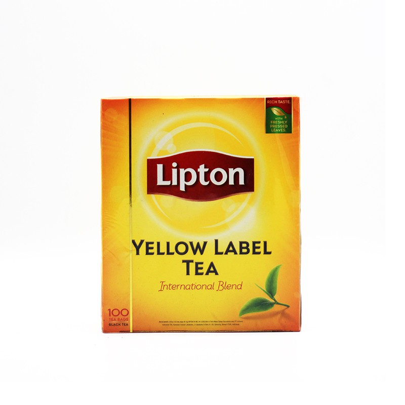 Trà Lipton Nhãn Vàng Hộp 100 Gói