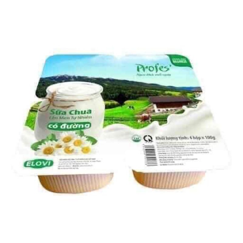 Sữa chua Elovi có đường