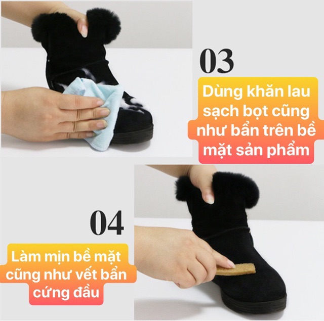 SET COMBO 4 Sản Phẩm Bộ Vệ Sinh Giày  FREESHIP ⚡️ Bình vệ sinh làm sạch giày | Bình Xịt Làm Sạch Giày