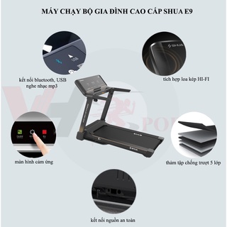 Máy chạy bộ SHUA E9 mã SH-T5100