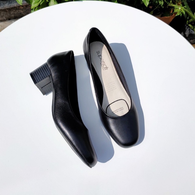 Giày công sở Supper Soft 5p da thật