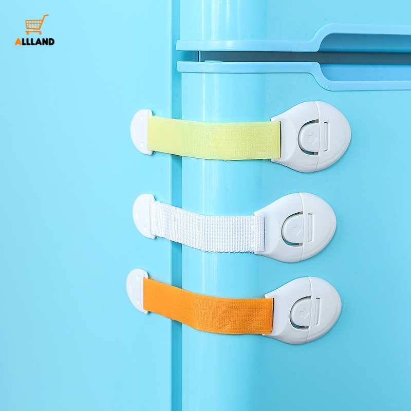 Khóa Cửa Tủ/Tủ Lạnh/Tủ Lạnh Bảo Vệ An Toàn Cho Bé Chống Kẹp Tay Nhiều Màu Sắc
