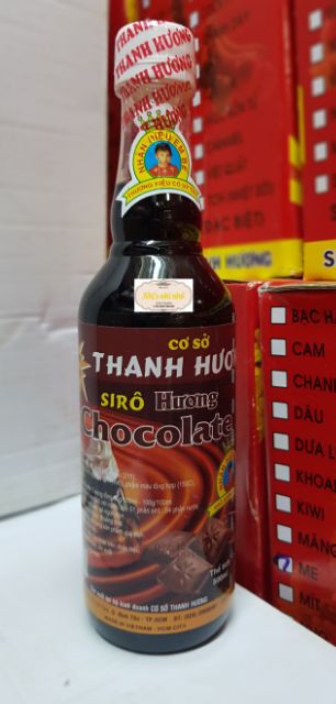 SIRO THANH HƯƠNG  đủ mùi 550ml