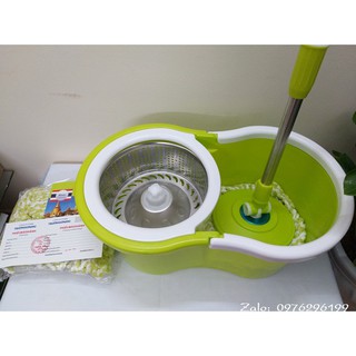 Bộ lau nhà Bento 8CSS Thái lan (2 chức năng inox giặt và vắt)