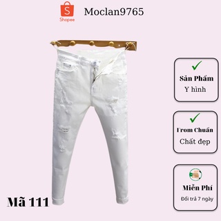 Quần jean nam cao cấp, chất liệu bò ( jean ) mềm mịn, from chuẩn, có nhiều mẫu đi kèm Moclan14