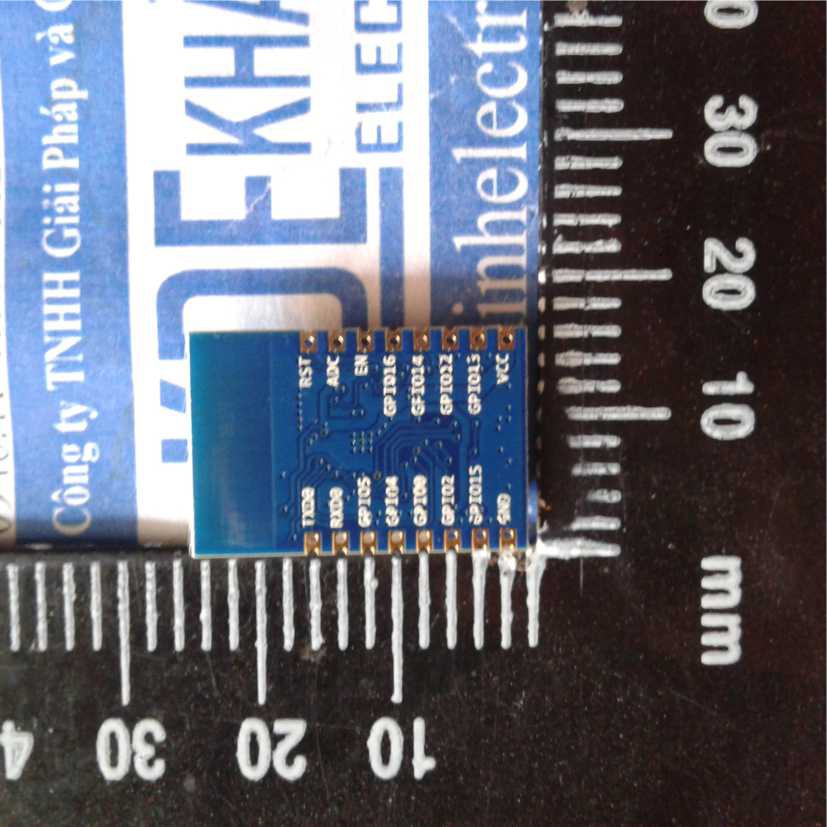 module wifi ESP8266 ESP-12F 8266 không socket anten on board áp 3.3V kde0137