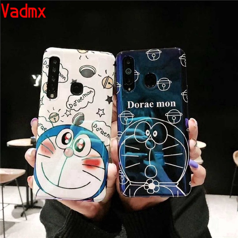 Ốp điện thoại silicone dẻo họa tiết Doraemon cho Samsung Galaxy Note 20 Ultra S20 S10 S9 S8 Plus Ultra Note 10 Plus 9 8