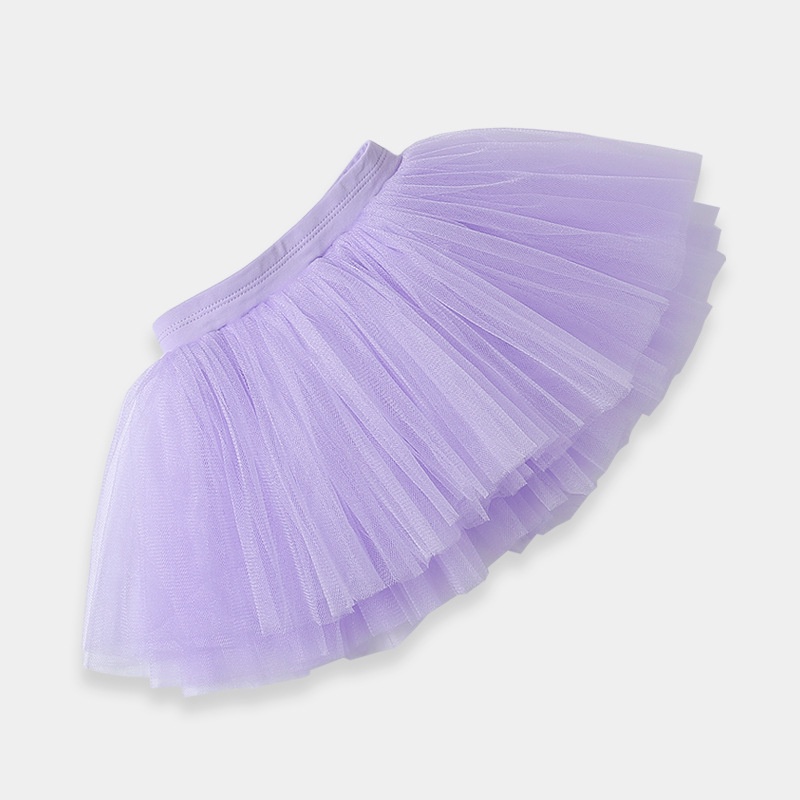 Chân Váy Xòe Bằng Nylon Cho Bé Gái Tập Múa