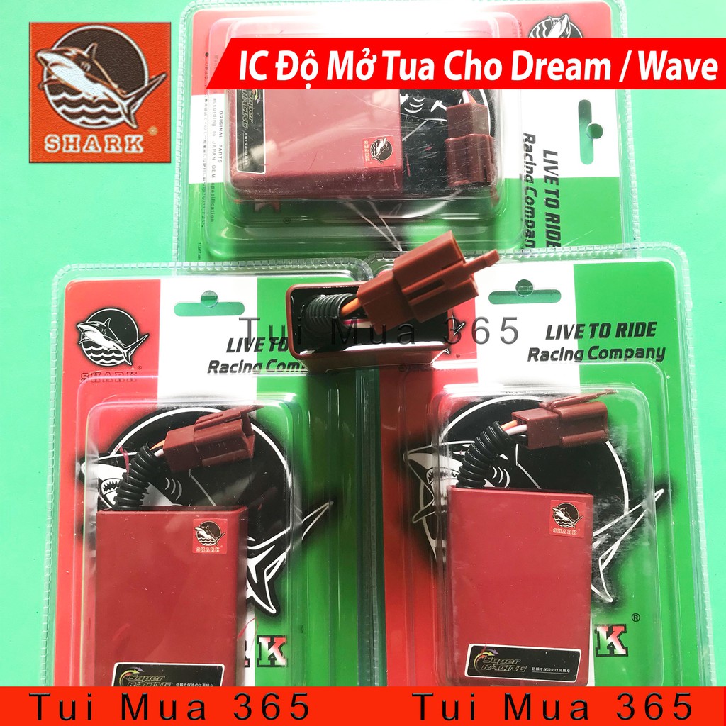 IC Shark Độ Mở Tua Máy Cực Mạnh Honda Wave, Dream