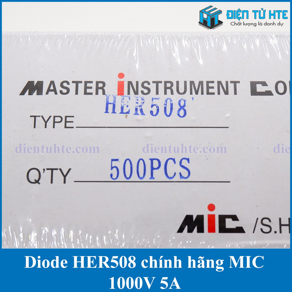 Combo 10 Diode HER508 1000V 5A chính hãng MIC [HTE Quy Nhơn CN2]