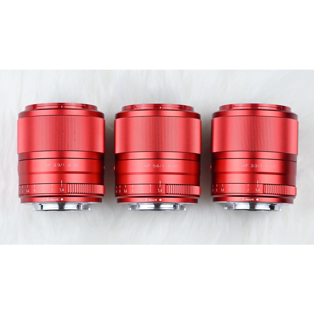 Combo 3 ống kính Viltrox 23mm F1.4 , 33mm F1.4 và 56mm F1.4 - Phiên bản Limited siêu hiếm Auto Focus cho Fujifilm