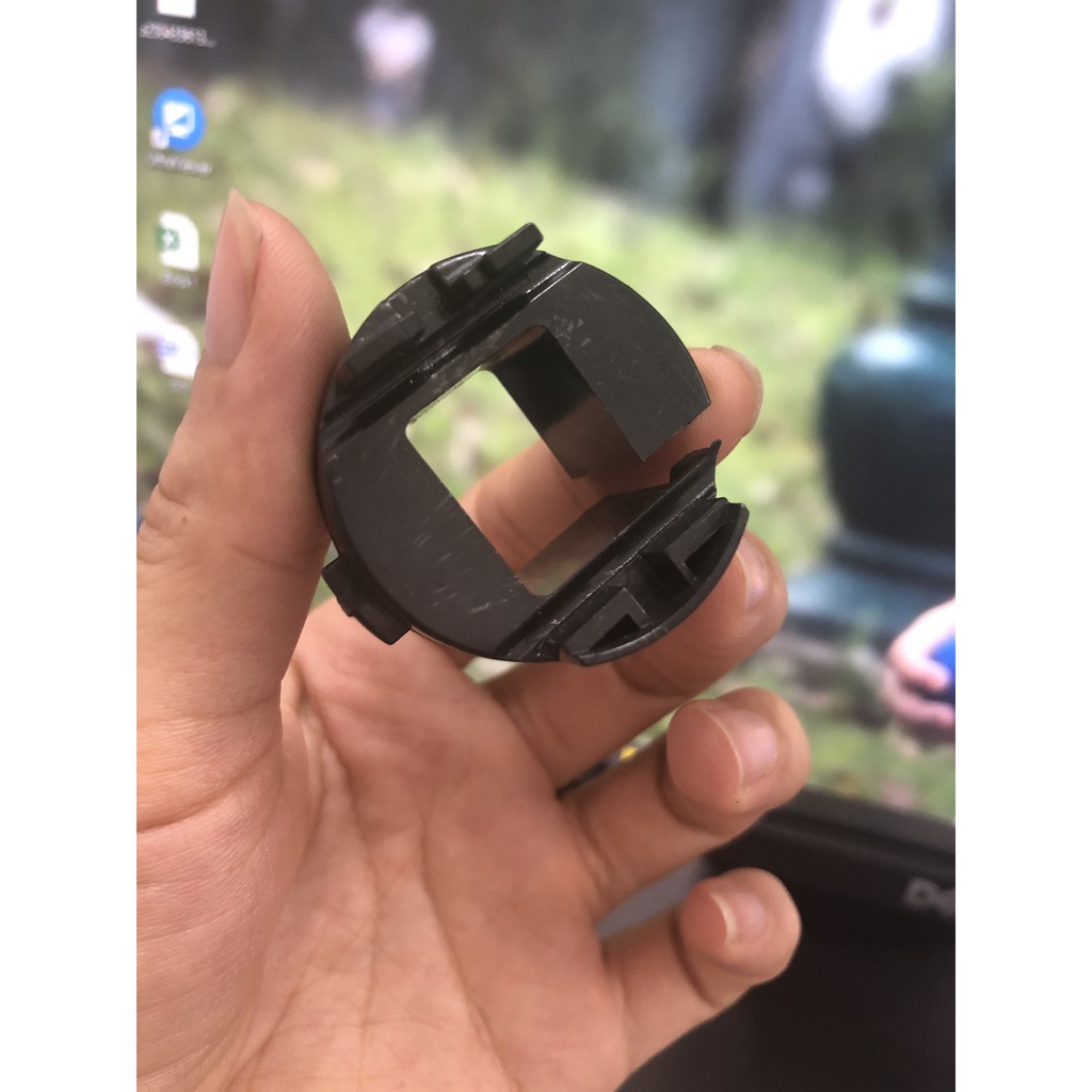 Chân cài bóng LED/ XENON H7 lắp cho xe ô tô, xe hơi Huyndai, KIA hỗ trợ độ đèn tăng sáng lắp zin bóng không cần dùng keo