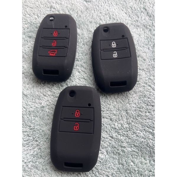 Ốp Bảo Vệ Chìa Khóa Xe KIA MORNING, SOLUTO, Chìa cơ …. Bằng Silicone Cao Cấp