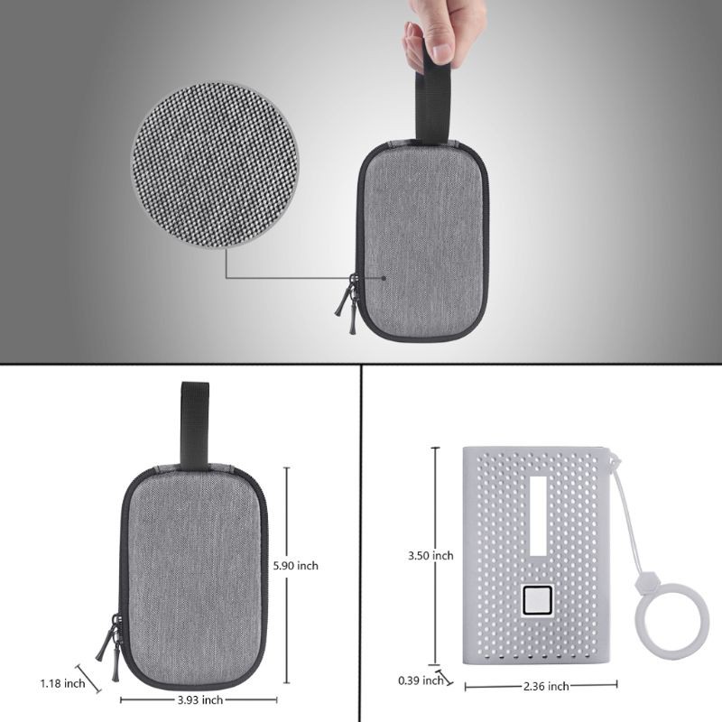 Túi đựng chống sốc bảo vệ cho Sam Sung T7 Touch SSD | BigBuy360 - bigbuy360.vn