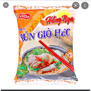 Bún giò heo - bún mắm hằng nga thùng 30 gói × 75g