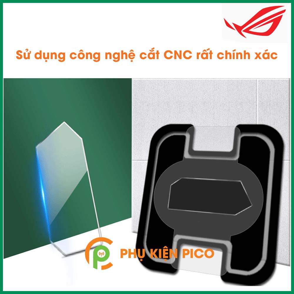 Cường lực camera Rog Phone 2 / Rog Phone 3 / Rog Phone 5 / 5s độ cứng 9H trong suốt - Dán camera Rog Phone