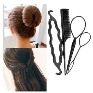 Bộ 4 dụng cụ búi tóc