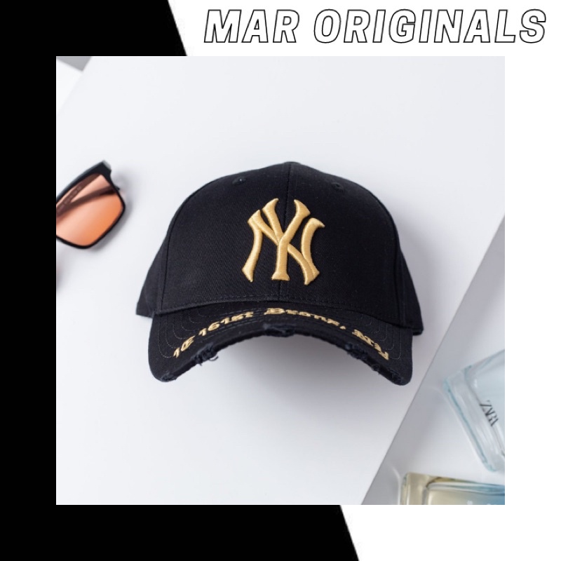 Nón baseball MLB nam nữ đều đội được, logo thêu nổi sắc nét, quai cài chỉnh size thoải mái