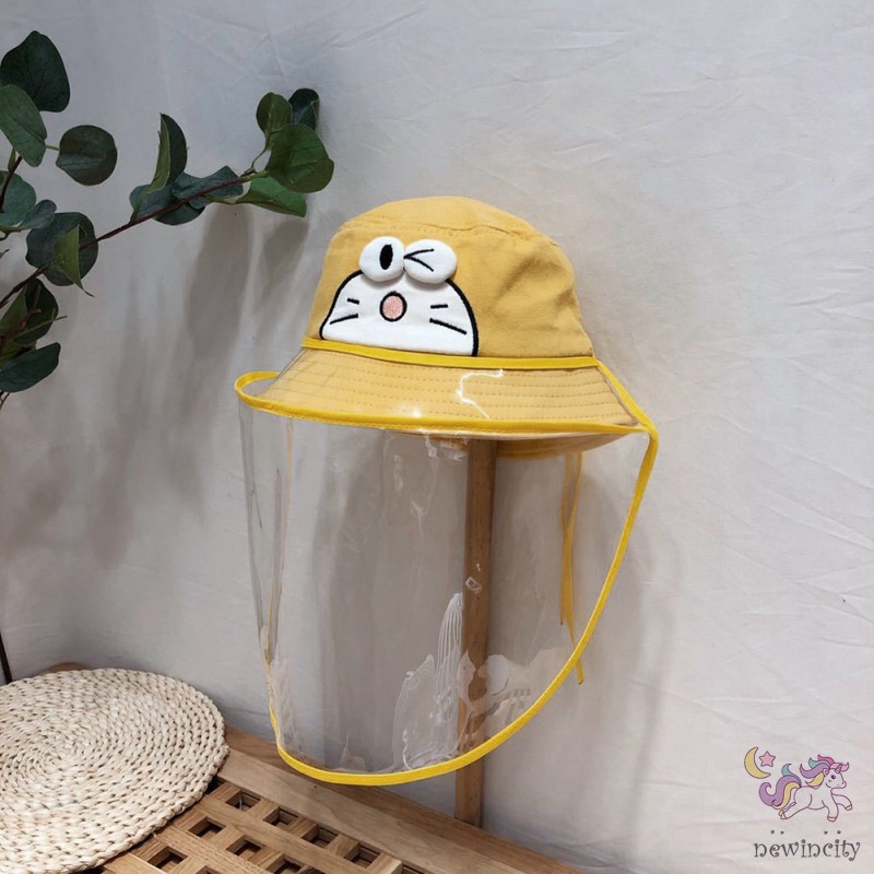 Mũ Vành Chống Nắng Họa Tiết Hoạt Hình Đáng Yêu Cho Bé