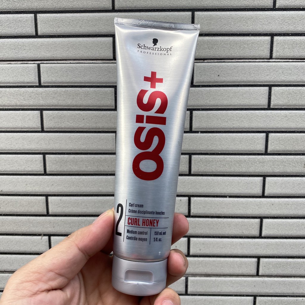 Kem tạo lọn sóng xoăn giữ nếp tóc Schwarzkopf Osis+ 2 Curl Honey Cream 150ml