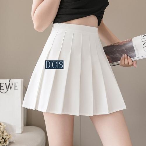 Chân Váy Xếp Ly Xưởng May DCS Dáng Xoè Chữ A Cạp Cao Tennis 03 Màu Basic Dễ Dàng Phối Đồ