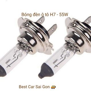 Bộ 2 bóng đèn ô tô H7 55W - Đèn Cos, Pha