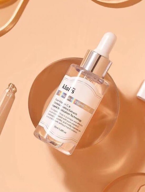 Serum Dưỡng Trắng-Mờ Thâm -Thu Nhỏ Lỗ Chân Lông Căng Bóng Da Klairs_ Vitamin C Tươi 35ml