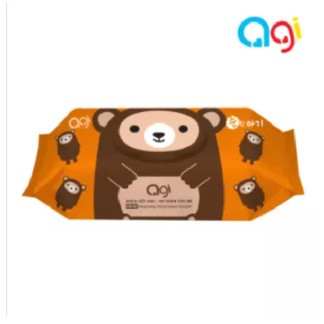 Khăn giấy ướt agi 100 tờ không mùi