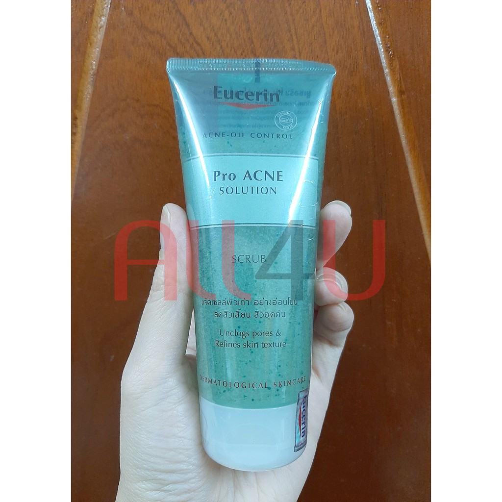 [CHÍNH HÃNG CÓ TEM] Eucerin Pro Acne Scrub 100ml - Tẩy Tế Bào Chết Ngăn Ngừa Mụn