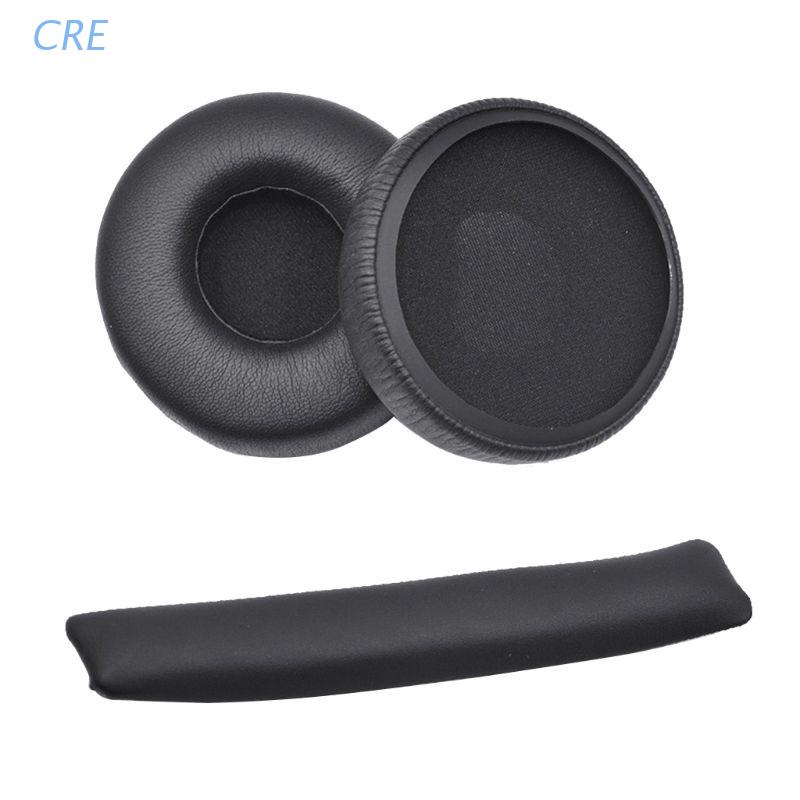 Miếng đệm tai / đai bọc phần đầu tai nghe chụp tai bằng da cho J-BL Synchros E40BT E40