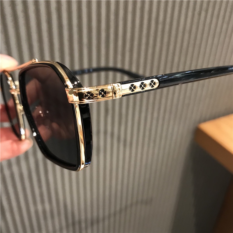 Kính mát gọng đen phong cách Hàn Quốc cho nam