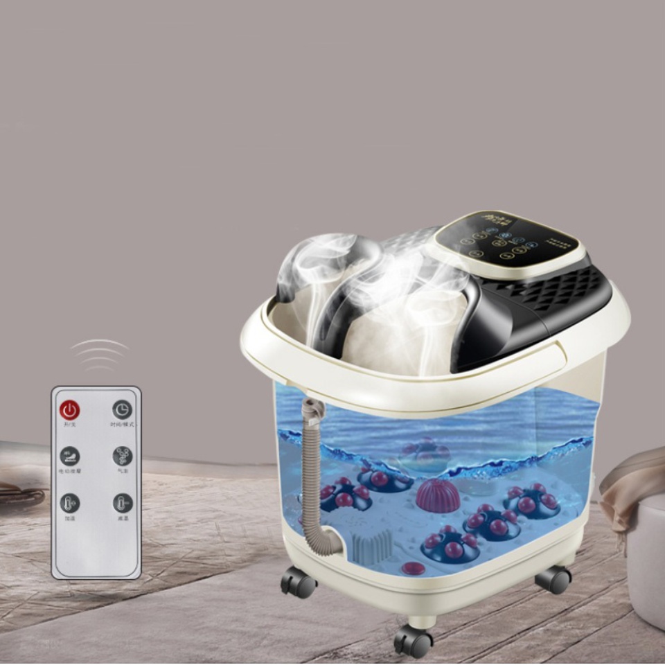 Bồn Ngâm Massage Chân Con Lăn Xoay Tự Động Obis BK-808