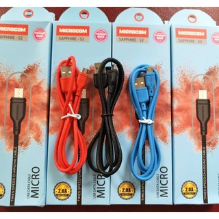(BẢO HÀNH 12 THÁNG) Cáp sạc Micro USB dùng cho oppo, samsung ... chính hãng Microcom